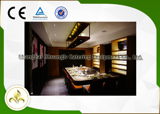 comprare Certificazione dell'interno del CE ISO9001 della Tabella del ristorante giapponese di Seat della griglia elettrica piana 9 online manufacture