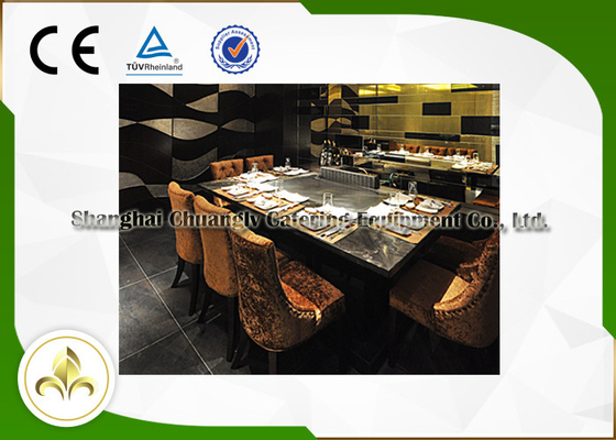 comprare Dieci sedili GPL/Tabella della griglia di Teppanyaki gas naturale della conduttura, Tabella residenziale della griglia di Hibachi online manufacture