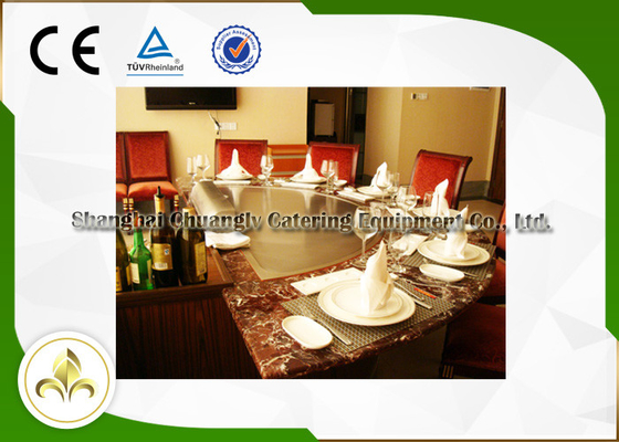 comprare Induzione/griglia elettrica 7 Seat R650 di Hibachi del ristorante con il sistema di ventilazione online manufacture