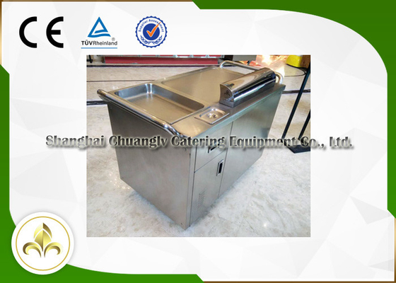 comprare Il barbecue Teppanyaki mobile di S/S griglia l'alta efficienza superiore piana all'aperto della piastra online manufacture