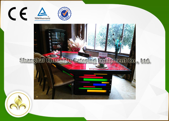 comprare Griglia di Teppanyaki Hibachi della luce dell'arcobaleno di 11 sedile, piatto di acciaio inossidabile Teppanyaki online manufacture
