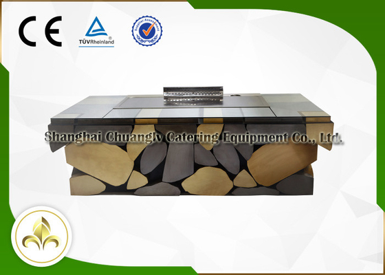 comprare Tabella di Teppanyaki Hibachi Grill del minatore di oro, attrezzatura della griglia di Teppanyaki del gas online manufacture