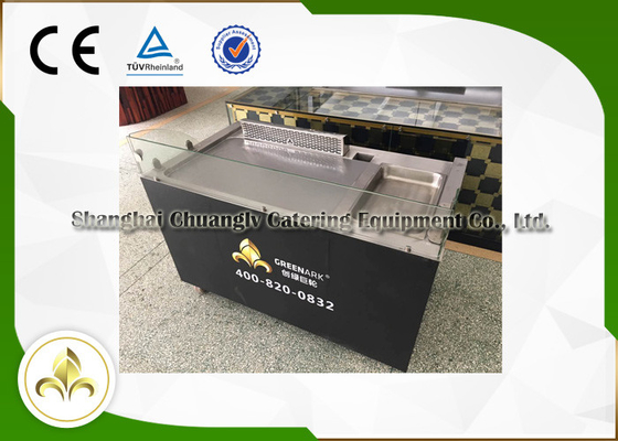 comprare griglia portatile di Teppanyaki della bistecca di 140Cm, logo su misura griglia superiore piano all'aperto online manufacture