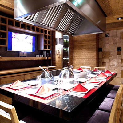 comprare Tabella giapponese della griglia di Teppanyaki di induzione del controsoffitto del marmo di 10 Seat online manufacture