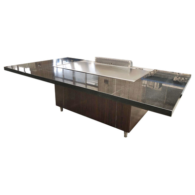 comprare Annuncio pubblicitario di riscaldamento elettrico della Tabella della griglia di Teppanyaki di rettangolo 8KW che cucina macchina online manufacture