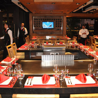comprare Attrezzatura commerciale della cucina del ristorante della Tabella della griglia di acciaio inossidabile Teppanyaki di rettangolo online manufacture