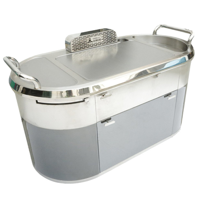 comprare Tabella mobile della griglia di Teppanyaki di aggiornamento di acciaio inossidabile di GREENARK TO14 - elettromagnetica online manufacture