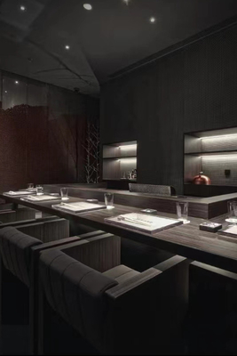 comprare Grande Tabella della griglia di Teppanyaki di rettangolo del ristorante con la decorazione su misura online manufacture