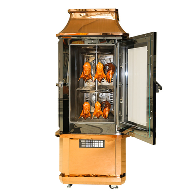 comprare Verticale elettrico di S/S Duck Chicken Rotisserie Grill Machine con la porta di vetro fabbricazione online
