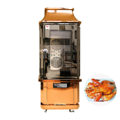 comprare Esposizione elettrica automatica di acciaio inossidabile della macchina della griglia dell'agnello di comando digitale online manufacture