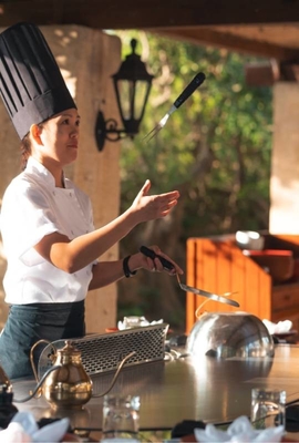 comprare Tavolo da griglia per teppanyaki elettrico all'aperto dell'Otel Kempinski online manufacture