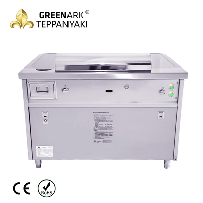 comprare 7 posti Grill elettrico Teppanyaki Materiale in acciaio inossidabile 380v 50hz Per barbecue online manufacture