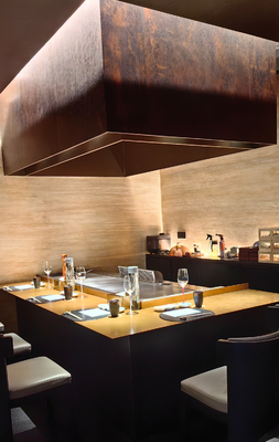 comprare Decorazioni personalizzate Arredamento commerciale Teppanyaki Grill Tavolo 500x380mm Dimensioni da cucina online manufacture