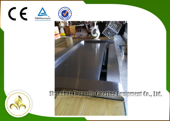 comprare 8 sedili giù la Tabella portatile elettrica della griglia di Teppanyaki di rettangolo di esaurimento del fumo online manufacture