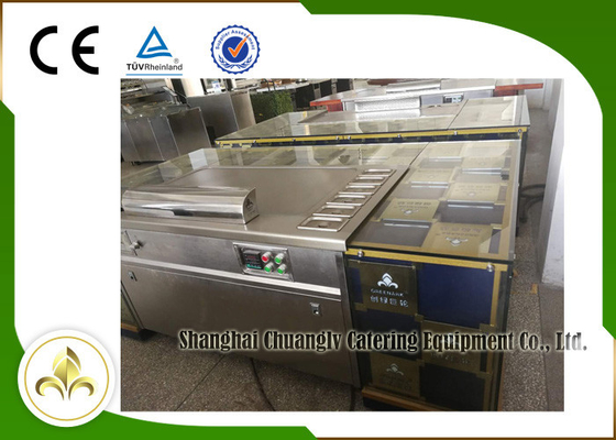 comprare Tomaia di rettangolo di 10 sedili o giù la Tabella giapponese della griglia di Teppanyaki di esaurimento online manufacture