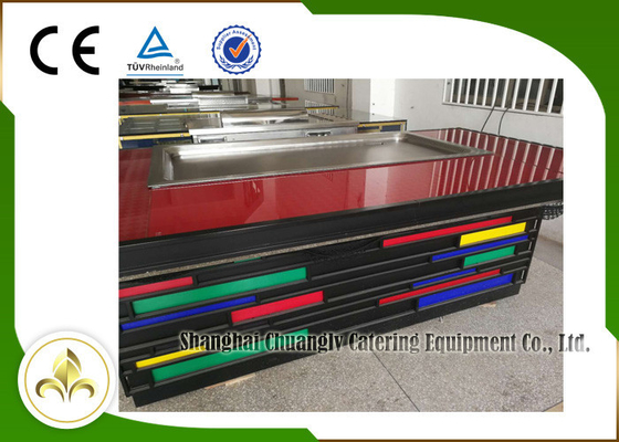 comprare Scarico superiore Teppanyaki della griglia 8 di S/S dei sedili del vapore dell'interno elettrico di rettangolo online manufacture