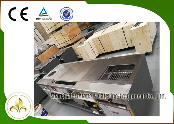 comprare Tabella della griglia di Teppanyaki di rettangolo, griglia del barbecue di Stovetop della minestra di induzione dei 2,2 tester online manufacture