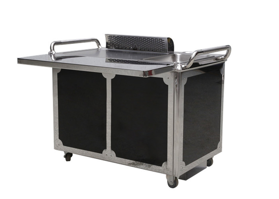 comprare GREENARK Black Mobile Teppanyaki Grill Table - riscaldamento da elementi elettrici online manufacture