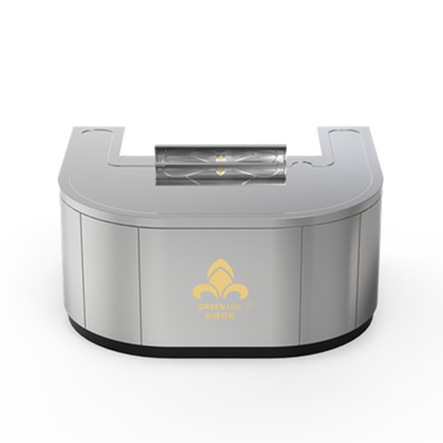 comprare Tabella di grigliatura Teppanyaki ad arco può essere personalizzata in dimensioni e metodo di scarico del fumo (secondo le esigenze) grigliahibachi online manufacture