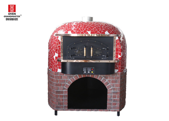 comprare Lava Rock Electric Heating Restaurant e pizza domestica Oven With Electric Tube Heaters dell'Italia online manufacture