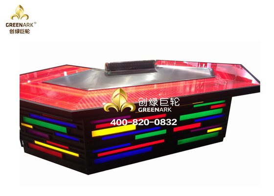 comprare Tomaia di forma del ponte o giù la Tabella della griglia di Teppanyaki di esaurimento del vapore con 11 sedile online manufacture