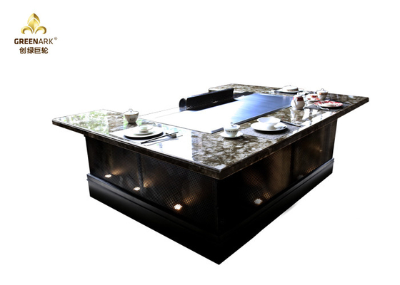 comprare Tavola elettrica della griglia di Teppanyaki Hibachi con progettazione incavata della presa d'aria fabbricazione online