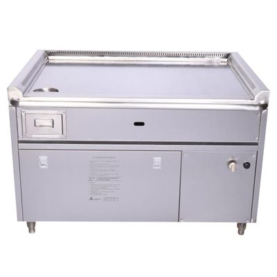 comprare Commercial Teppanyaki Grill Table 1200mm-2400mm Stainless Steel 304 fabbricazione online