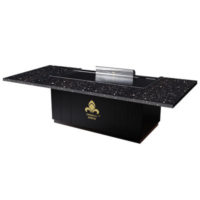 comprare Outdoor Teppanyaki Grill Table 8000W 380V Weather-Resistant fabbricazione online
