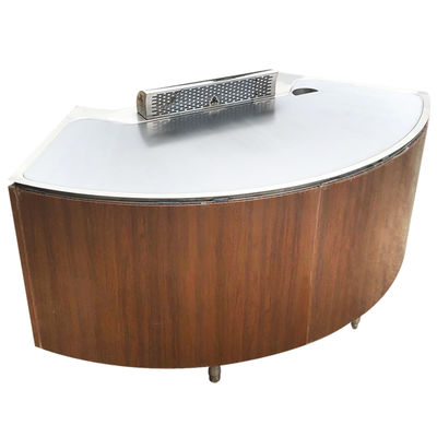 comprare Commercial Fan Shape Teppanyaki Grill Table with 220-240 V 380 V 8000w Power for Restaurant & Hotel fabbricazione online