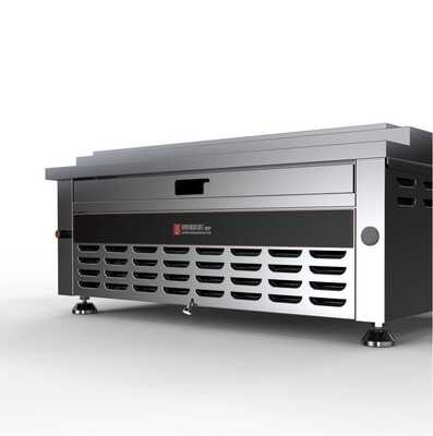 comprare Grill elettrico per barbecue in acciaio inossidabile senza fumo con riscaldamento a 800 °C per uso commerciale fabbricazione online