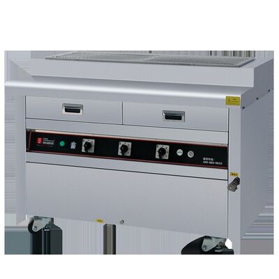 comprare Griglia per barbecue commerciale, griglia elettrica senza fumo con potenza di 15KW, calore elevato a 800°C e macchina per griglia multifunzionale in acciaio inossidabile fabbricazione online