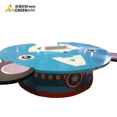 comprare Materiali che non dà fumo elettrici di acciaio inossidabile della griglia del BARBECUE di Teppanyaki fabbricazione online