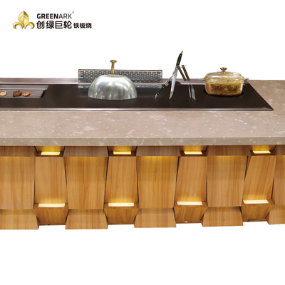 comprare Lunghezza del riscaldamento di induzione della Tabella della griglia di Teppanyaki di rettangolo 2400mm online manufacture