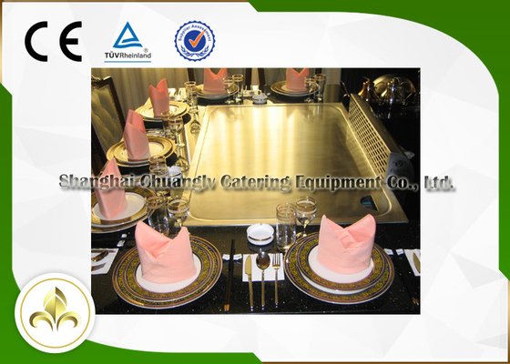 Calo del sistema di ventilazione nella capacità dei sedili di alta efficienza 7 della Tabella della griglia di Teppanyaki