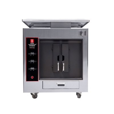 Griglie a un solo strato commerciali del GRANDE MAESTRO KD10 del FORNO le due pescano la macchina della griglia - elettrica