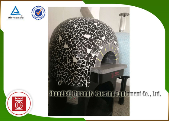 Piastrelle di ceramica all'aperto di acciaio inossidabile di Oven Gas Heating Lava Rock della pizza dell'Italia
