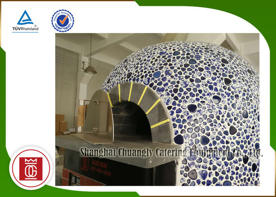 Pizza commerciale Oven Gas Heating Natural Lava Rock dell'Italia di stile di Napoli