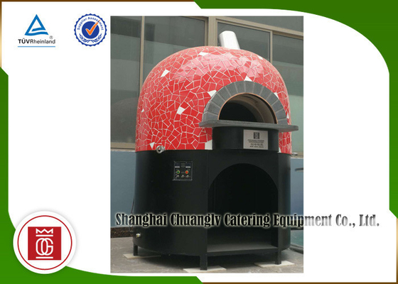 Pizza italiana Oven Gas Heating Locking Moisture di sapore napoletano fuori del forno della pizza