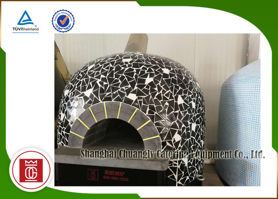 Ristorante tradizionale di Lava Rock Italy Brick Pizza Oven Gas Heating Pizza Oven