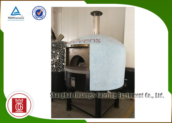 Lava Rock Material Italy Pizza Oven Gas o forno professionale di riscaldamento di legno della pizza