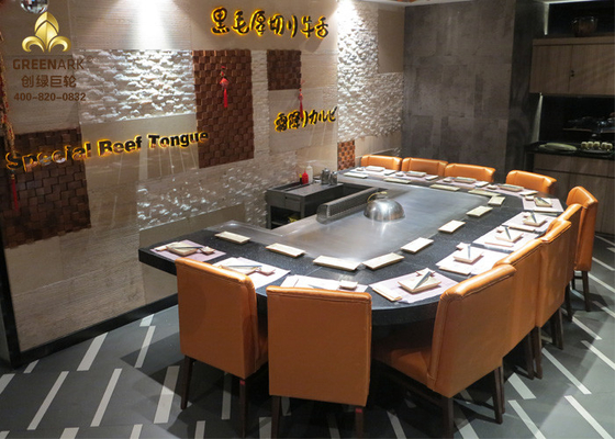 L'arco trasforma la tabella elettromagnetica di Hibachi del purificatore del vapore della griglia di Teppanyaki