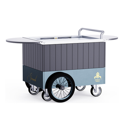 verde Mobile Teppanyaki Grill Riscaldamento a disco elettrodico Libero movimento Tavolo di griglia Hibachi