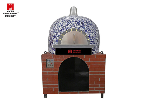 Stile ecologico di Napoli della roccia di Oven Gas Heating Natural Lava della pizza dell'Italia