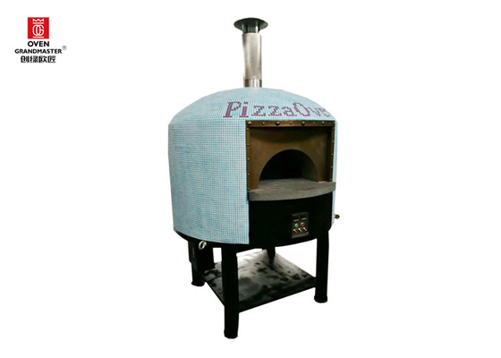 Pizza Oven Gas Heating Napoli Style Lava Rock di acciaio inossidabile dell'Italia del ristorante