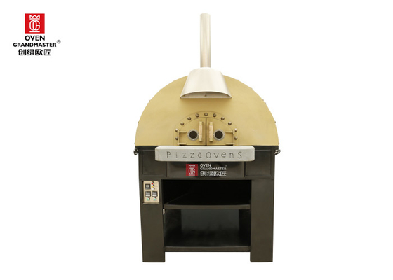 Forno commerciale della pizza del gas di Oven Lava Rock Neapolitan Pizza Type della pizza dell'Italia del riscaldamento a gas