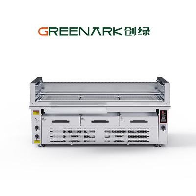 Grill elettrico commerciale - 800°C di calore elevato, 3-Zone.