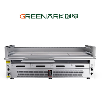 Grill elettrico commerciale a 4 zone - controllo indipendente a 800°C.