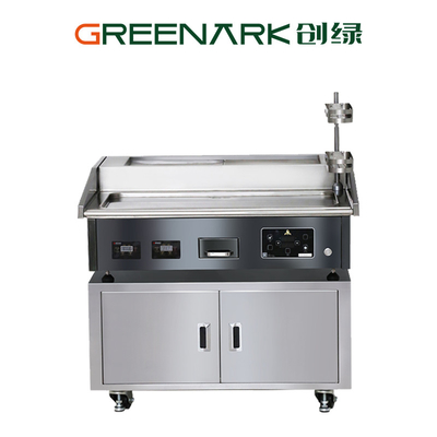 Grill commerciale di fascia piatta e teppanyaki per ristoranti. Durabilità di oltre 20 anni.