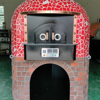 Forno per pizza a pietra vulcanica personalizzato 500-600°C con 15kw di potenza