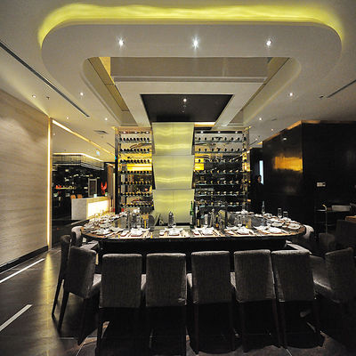 Tavolo grill Teppanyaki a gas 8000W con valvola di sicurezza a spegnimento automatico